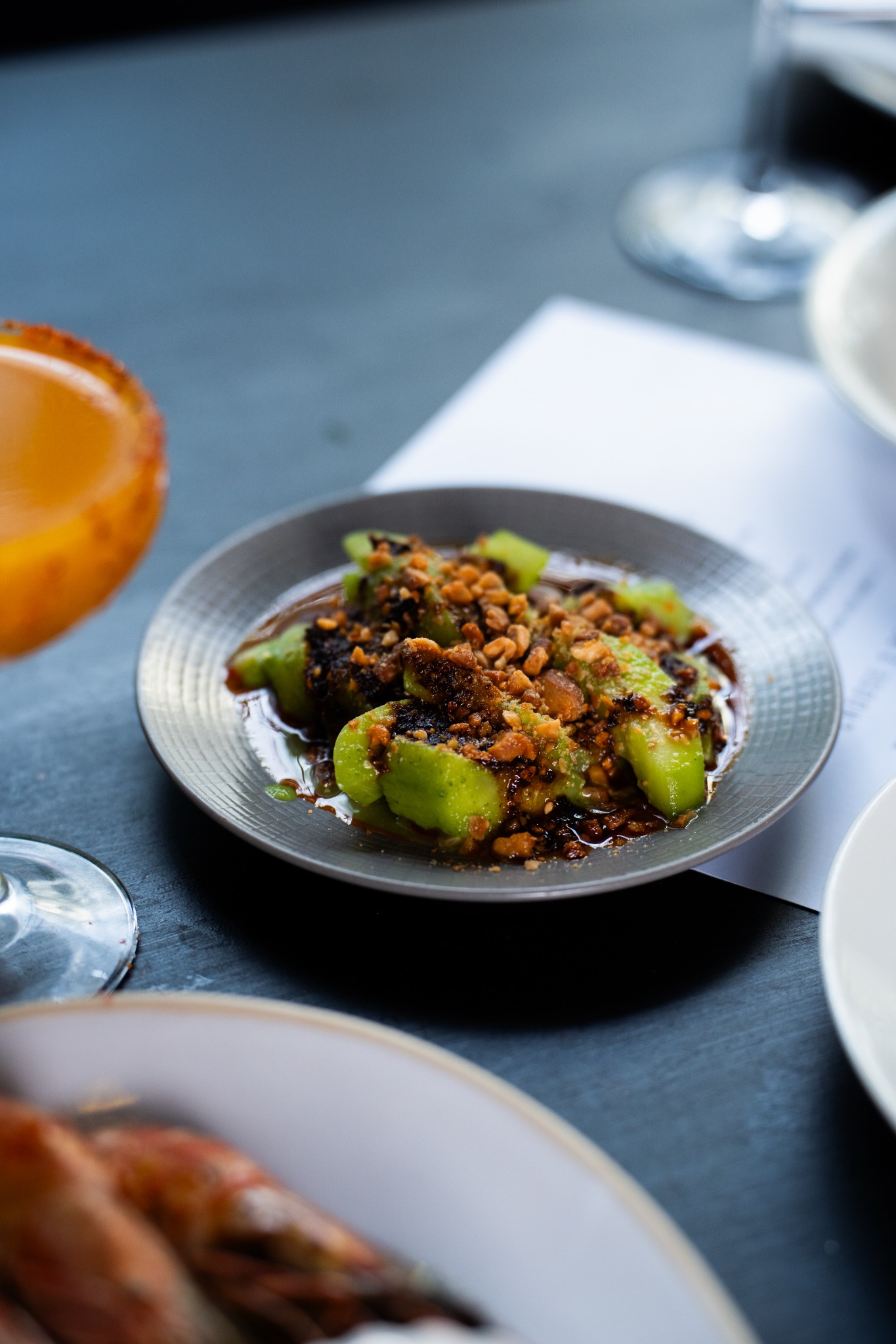 A colourful seasonal dish at Med